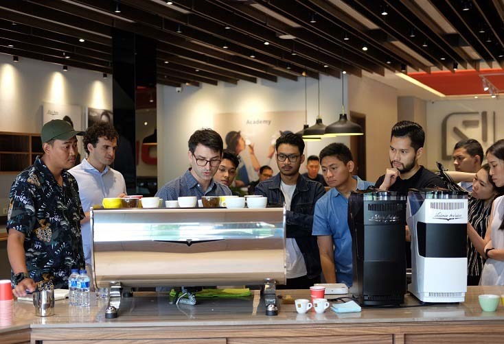 Ride Your Coffee with The Aurelia Wave