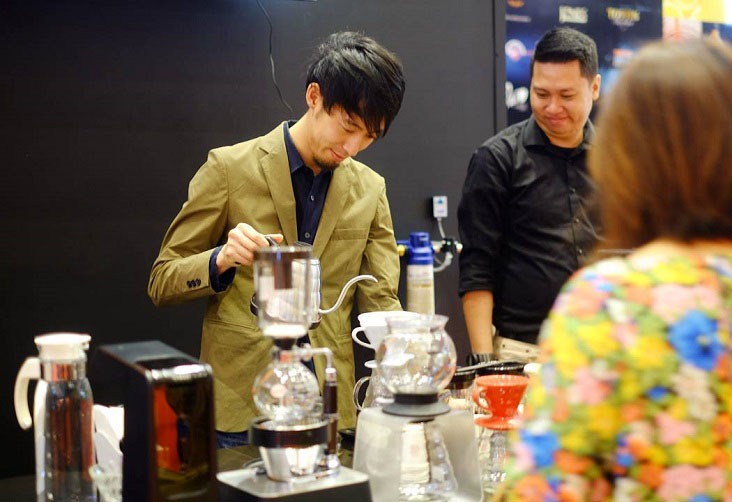 Brewing at Food Hotel Indonesia Exhibition 2017